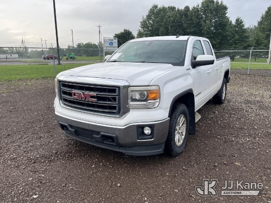 (Louisville, OH) 2014 GMC Sierra 1500 4x4 Extended-Cab Pickup Truck Runs & Moves) (Engine Performanc