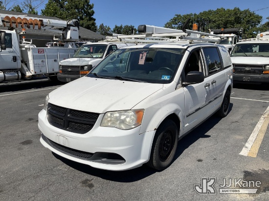 (Branchville, NJ) 2013 RAM C/V Mini Cargo Van Runs Rough, Engine Won't Stay Running Without a Batter
