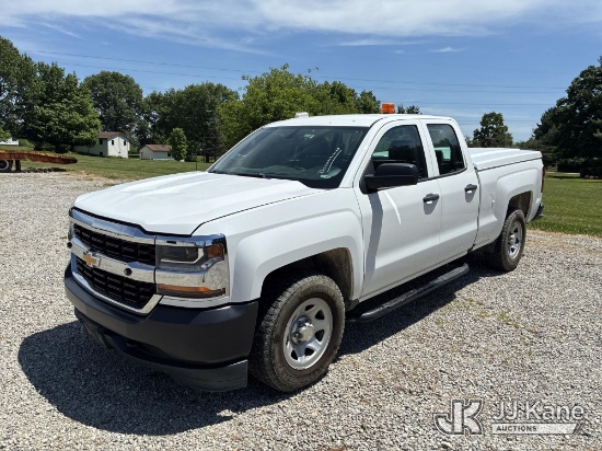 (Ashland, OH) 2018 Chevrolet Silverado 1500 Work Truck Double Cab Extended-Cab Pickup Truck Runs & M