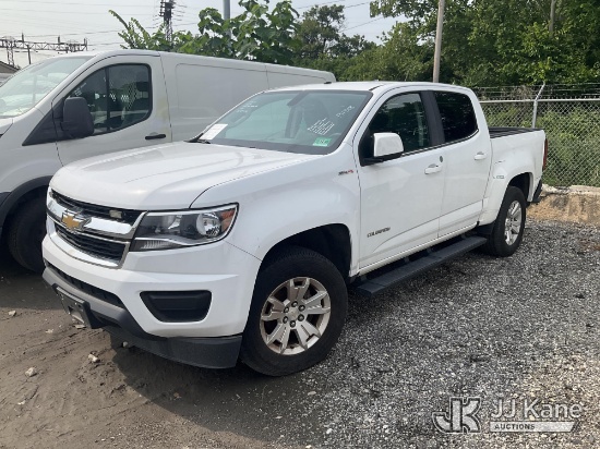 (Plymouth Meeting, PA) 2018 Chevrolet Colorado 4x4 Crew-Cab Pickup Truck Not Running, Condition Unkn
