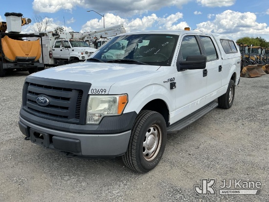 (Plymouth Meeting, PA) 2012 Ford F150 4x4 Crew-Cab Pickup Truck Runs & Moves