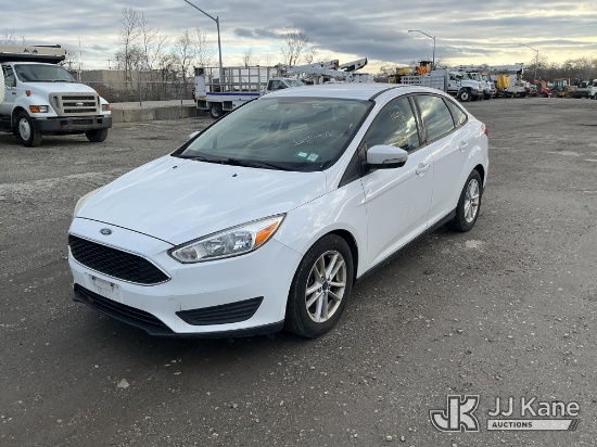 (Plymouth Meeting, PA) 2017 Ford Focus 4-Door Sedan Runs) (Transmission Non-Operational) (Dash Warni