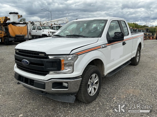 (Plymouth Meeting, PA) 2019 Ford F150 4x4 Extended-Cab Pickup Truck Runs & Moves) (Dash Warning Indi