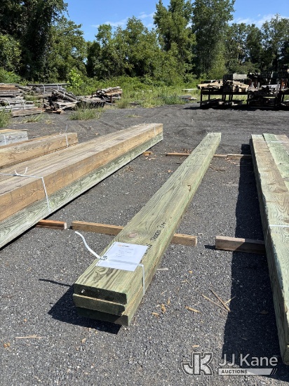 (Pilesgrove, NJ) (3) Boards Pressure Treated Lumber