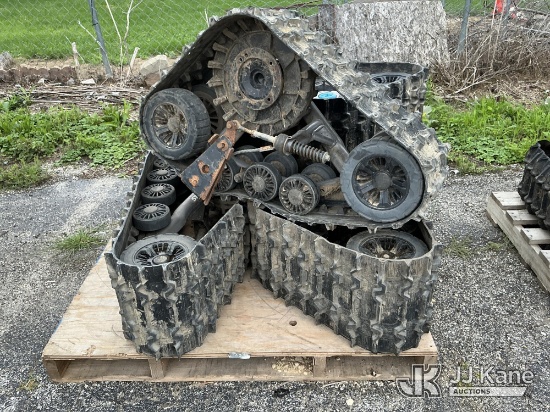 (South Beloit, IL) (1) Set of 4 Camoplast Tracks for ATV NOTE: This unit is being sold AS IS/WHERE I