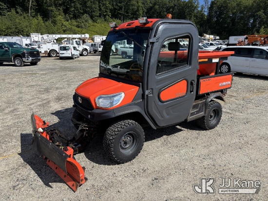 (Shrewsbury, MA) 2014 Kubota RTV-X1100C 4x4 All-Terrain Vehicle Non-Titled) (Runs & Moves, Plow/Dump