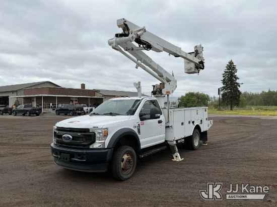 (Superior, WI) Altec AT48M, Articulating & Telescopic Material Handling Bucket Truck mounted on 2020