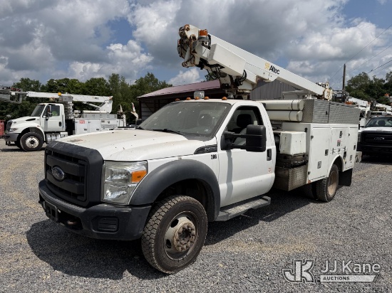 (Atlantic, PA) Altec AT200-A, Telescopic Non-Insulated Bucket Truck mounted behind cab on 2013 Ford