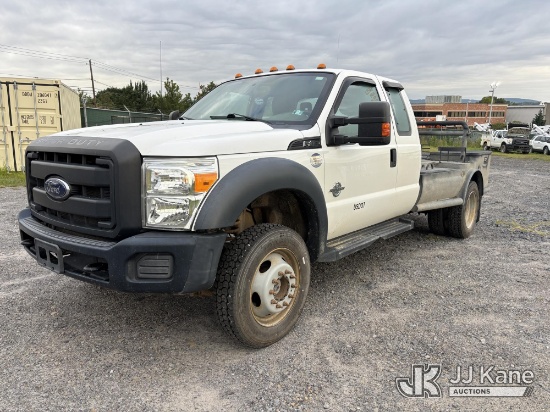 (Plains, PA) 2016 Ford F-450 SD Extended-Cab Service Truck Runs & Moves