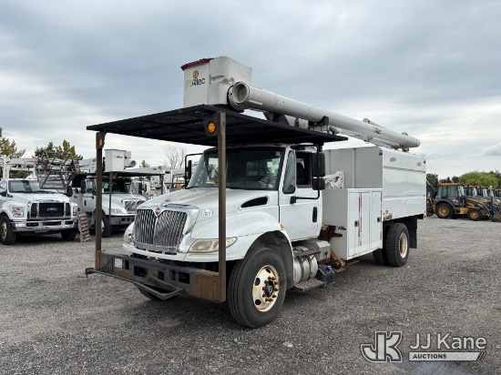 (Plymouth Meeting, PA) Altec LR760-E70, Over-Center Elevator Bucket Truck mounted behind cab on 2017