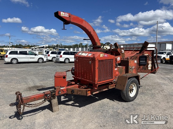 (Rome, NY) 2018 Morbark Beever M12RX Chipper (12in Drum), trailer mtd Non-Titled) (Not Running)(Cond