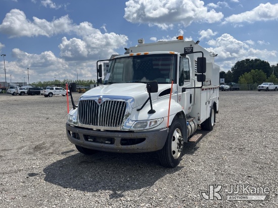 (Louisville, OH) 2018 International 4300 LP Air Compressor/Enclosed Utility Truck Runs & Moves) (Ext