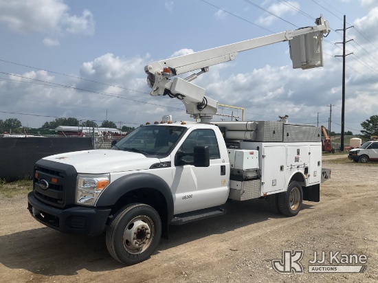 (Charlotte, MI) Altec AT200-A, Telescopic Non-Insulated Bucket Truck mounted behind cab on 2015 Ford