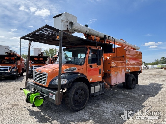 (Plymouth Meeting, PA) Altec LR760E70, Over-Center Elevator Bucket Truck mounted behind cab on 2016