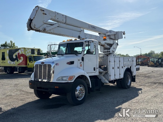 (Plymouth Meeting, PA) Terex/Telelect Hi-Ranger HR-50M, Material Handling Bucket Truck rear mounted