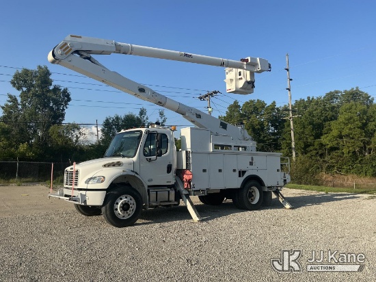 (Fort Wayne, IN) Altec AA755MH, Material Handling Bucket Truck rear mounted on 2012 Freightliner M2