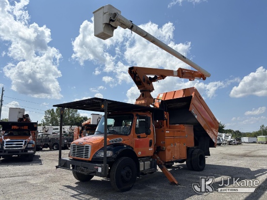 (Plymouth Meeting, PA) Altec LR760E70, Over-Center Elevator Bucket Truck mounted behind cab on 2016