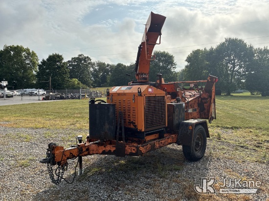 (Ashland, OH) 2015 Altec DRM12 Chipper (12in Drum), trailer mtd No Title. Not Running, Condition Unk