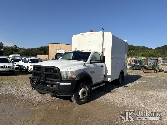 (Smock, PA) 2015 RAM 5500 Regular Cab DRW Enclosed High-Top Service Truck Runs & Moves