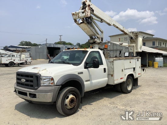 (Harmans, MD) Altec AT235, Non-Insulated Bucket Truck mounted behind cab on 2005 Ford F-450 SD Regul