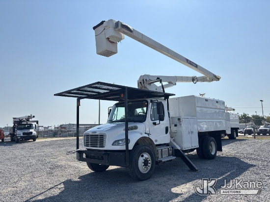 (West Monroe, LA) HiRanger XT PRO 56, Articulating Non-Over Center Bucket Truck mounted behind cab o