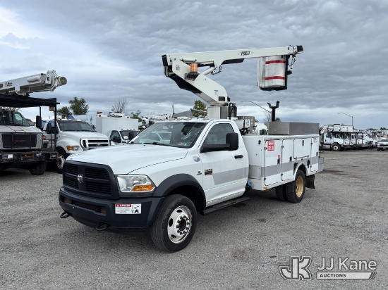 (Plymouth Meeting, PA) Versalift TEL29N03, Telescopic Non-Insulated Bucket Truck mounted behind cab