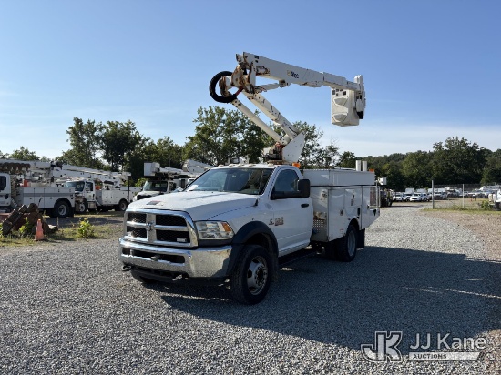 (Smock, PA) Altec AT37G, Articulating & Telescopic Bucket Truck mounted behind cab on 2014 RAM 5500