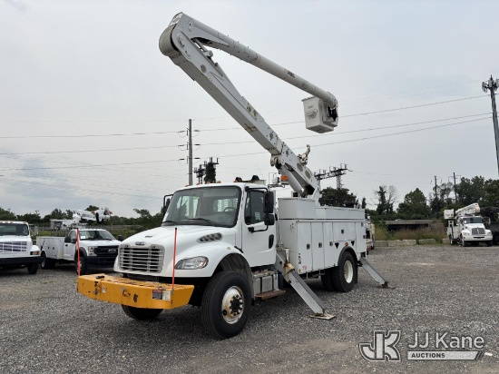 (Plymouth Meeting, PA) Altec AA50, Bucket Truck rear mounted on 2018 Freightliner M2 106 Utility Tru