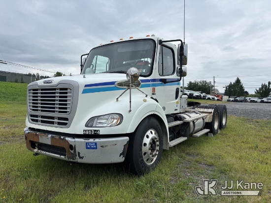 (Plains, PA) 2012 Freightliner M2 112 6x4 Truck Tractor Not Running, Condition Unknown) (Exterior De