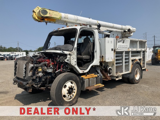 (Plymouth Meeting, PA) Altec L42A, Over-Center Bucket Truck center mounted on 2013 Freightliner M2 1