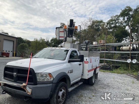 (Hagerstown, MD) Versalift TEL29N, Non-Insulated Bucket Truck mounted on 2013 RAM 4500 Regular Cab R