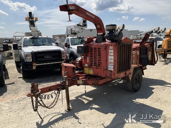(Shrewsbury, MA) 2018 Morbark M12R Portable Chipper (12in Drum), Trailer Mounted Not Running, Condit