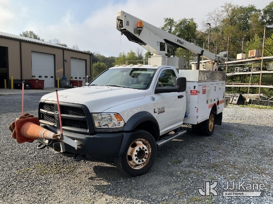 (Hagerstown, MD) Versalift TEL29N-03, Non-Insulated Bucket Truck mounted behind cab on 2013 RAM 4500