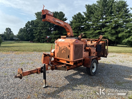 (Ashland, OH) 2017 Morbark M12R Chipper (12in Drum), trailer mtd Not Running, Condition Unknown)(Sel