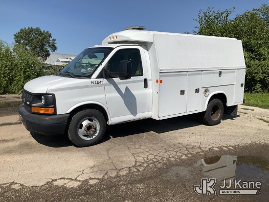 (South Beloit, IL) 2013 Chevrolet Express G3500 Enclosed Service Van Runs & Moves) (Corrosion