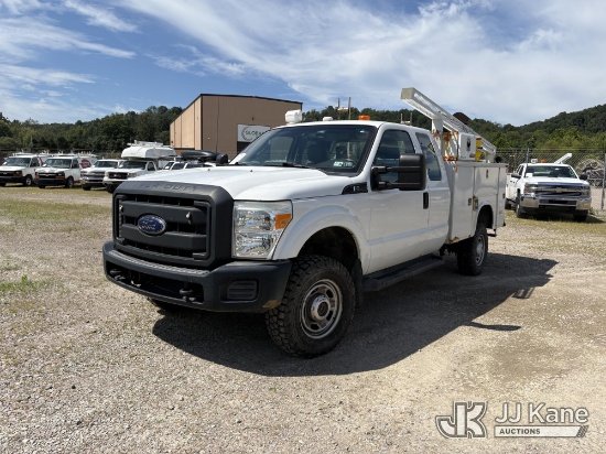 (Smock, PA) 2015 Ford F250 4x4 Extended-Cab Service Truck Runs & Moves