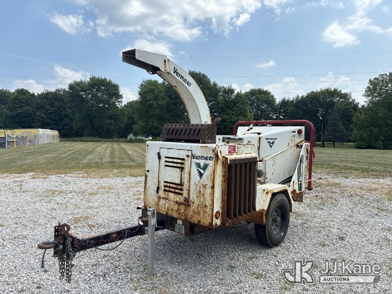 (Ashland, OH) 2014 Vermeer BC1000XL Chipper (12in Drum) Not Running, Condition Unknown)(Seller State