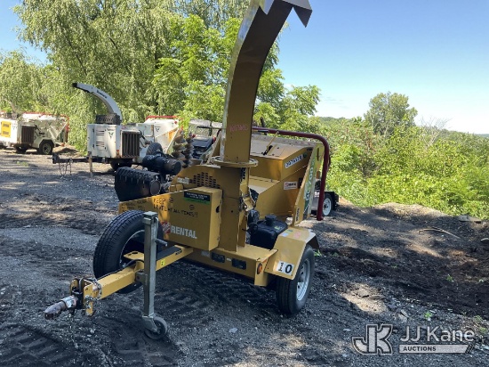 (Branchville, NJ) 2021 Vermeer BC600XL Chipper (6in Disc), Trailer Mounted Runs and Operates