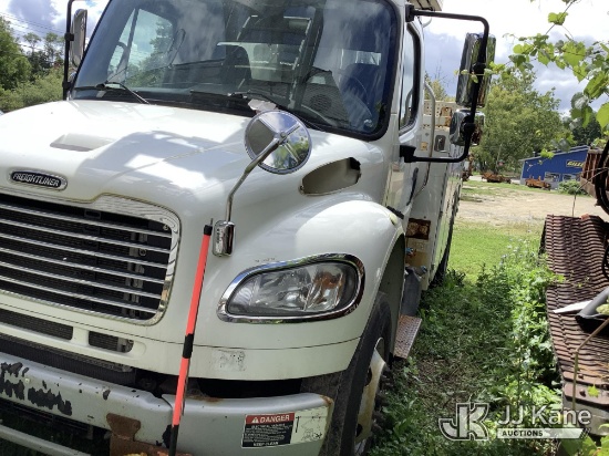 (Deposit, NY) Altec AT40C, Telescopic Non-Insulated Cable Placing Bucket Truck center mounted on 201