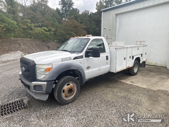 (Wintersville, OH) 2011 Ford F-450 SD Service Truck Not Running, Condition Unknown