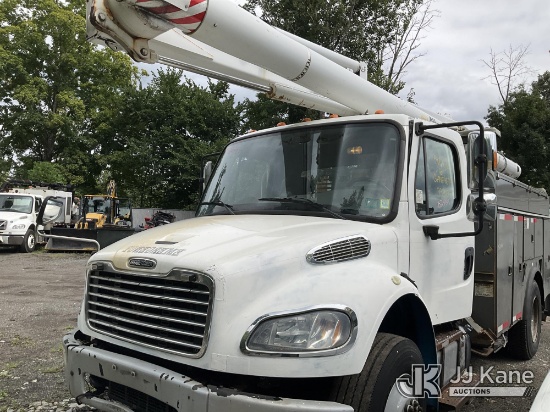 (Branchville, NJ) Altec L44E, Over-Center Bucket Truck center mounted on 2016 Freightliner M2 106 Ut