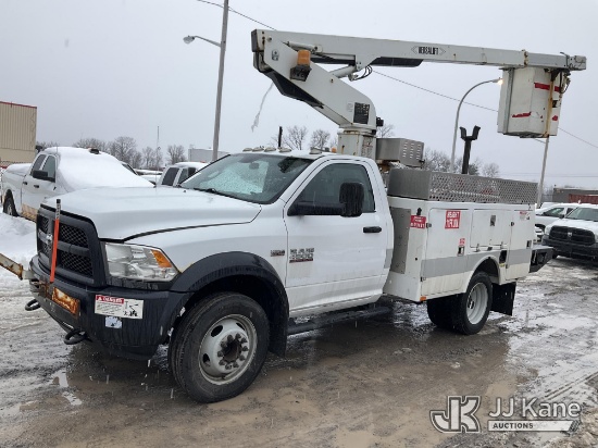 (Rome, NY) Versalift TEL29N-03, Telescopic Non-Insulated Bucket Truck mounted behind cab on 2014 Ram