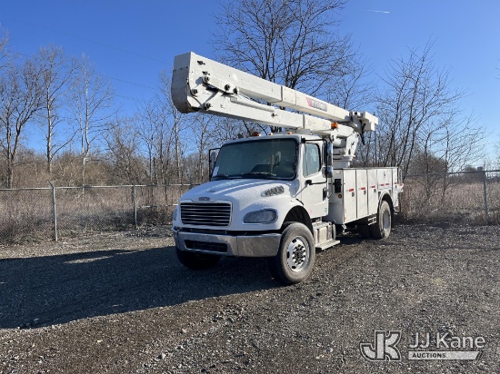 (Louisville, OH) HiRanger TC55-MH, Material Handling Bucket Truck rear mounted on 2019 Freightliner