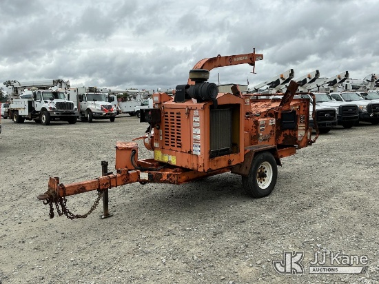 (Shrewsbury, MA) 2018 Morbark M12R Portable Chipper (12in Drum), Trailer Mounted Seller States: Unit