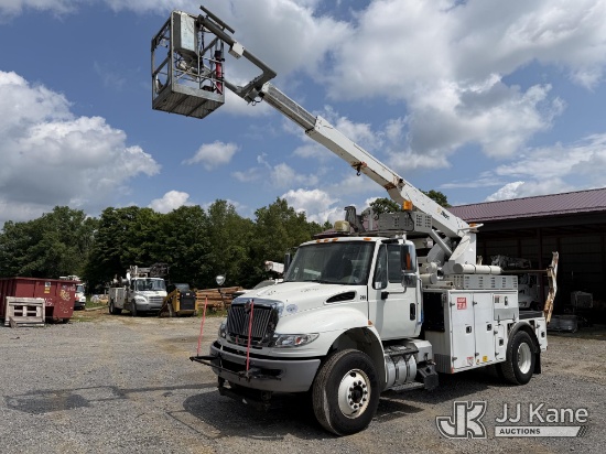 (Atlantic, PA) Altec T40P, Telescopic Non-Insulated Cable Placing Bucket Truck center mounted on 201