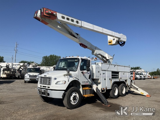 (Plymouth Meeting, PA) Versalift V0360XMHI-01, Over-Center Material Handling Bucket Truck center mou