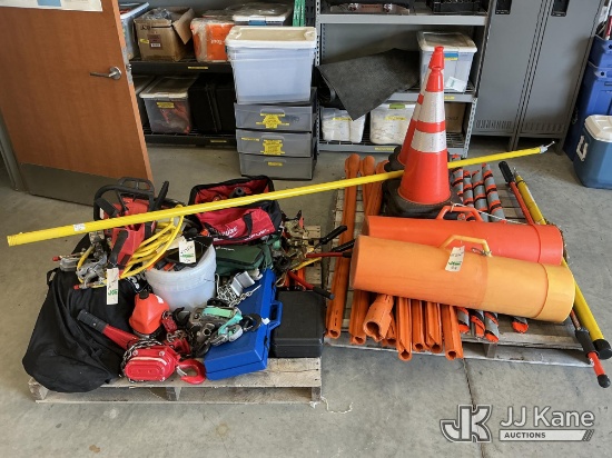 (Shrewsbury, MA) (2 Pallets) Complete Lineman Tooling Truck Kit Included: (3) Ground Cables; (1) Sal
