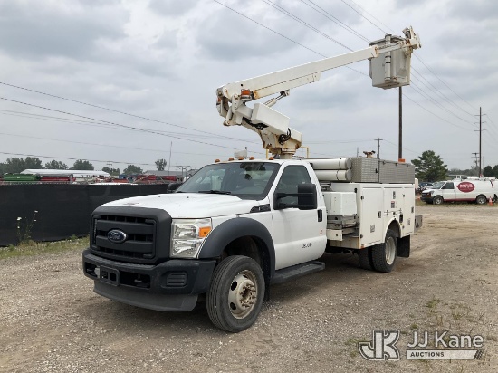 (Charlotte, MI) Altec AT200-A, Telescopic Non-Insulated Bucket Truck mounted behind cab on 2012 Ford