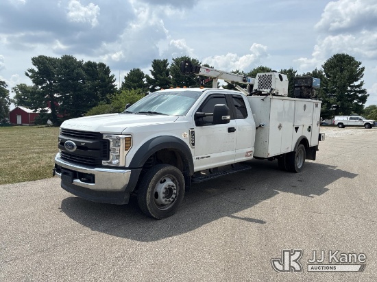 (Ashland, OH) 2019 Ford F-550 SuperCab DRW Extended-Cab Mechanics Service Truck Runs & Moves) (PTO N