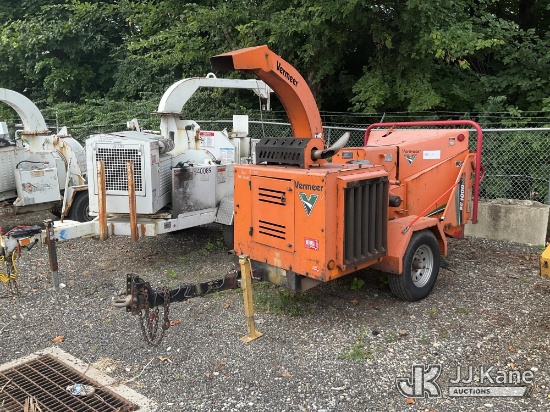 (Plymouth Meeting, PA) 2014 Vermeer BC1000XL Chipper (12in Drum), trailer mtd. Runs
